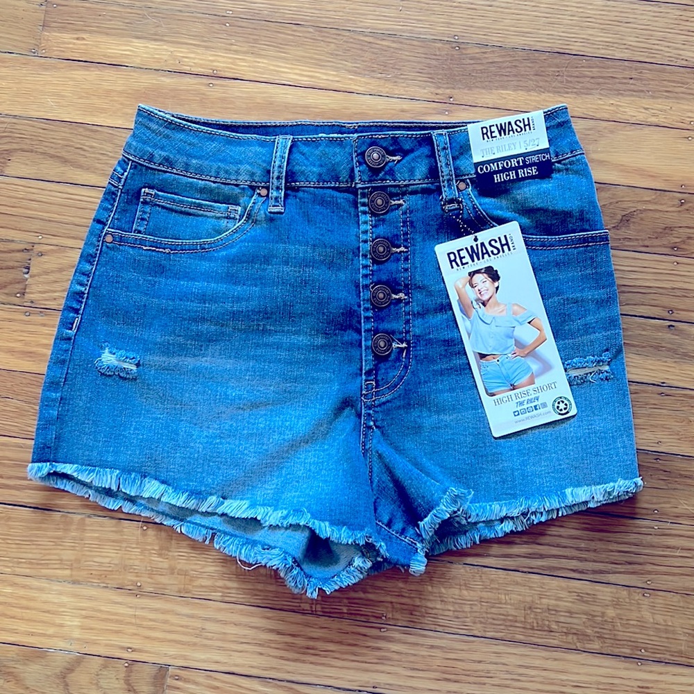 Rewash High Rise Jean Shorts | Size 5/27